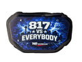 Warbrand Football Backplate – 817 vs Everybody