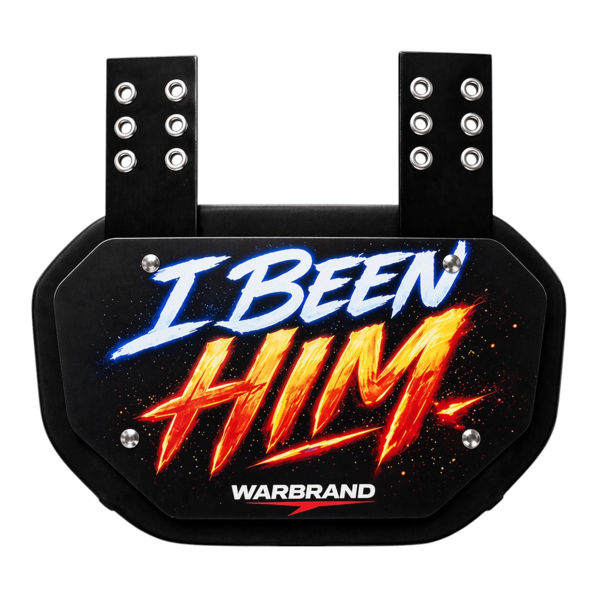 Warbrand Football Backplate – I Been Him